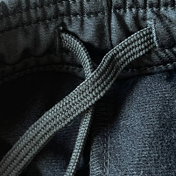 Umbro Track Pants Girls Large 10/12 Black Pink Drawstring Soccer - Picture 5 of 11